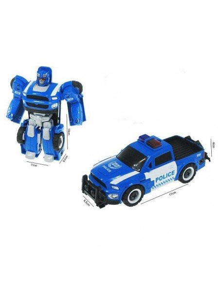 Transformeris MECHA POLICE, 17 cm