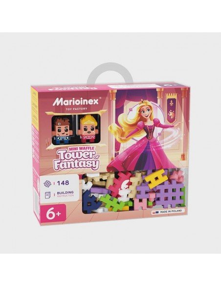 Konstruktorius MINI WAFFLE Princesė, 148 det.