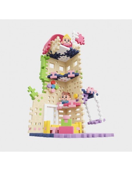 Konstruktorius MINI WAFFLE Princesė, 148 det.