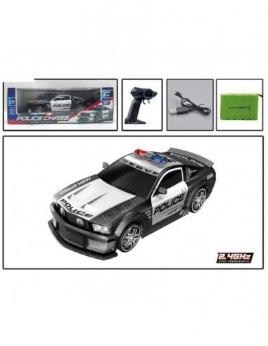 Radijo bangomis valdoma mašina  POLICE, 33cm su...