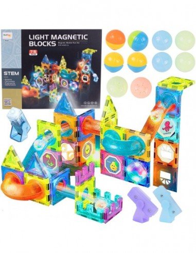 Konstruktorius magnetinis LIGHT MAGNETIC, 75...