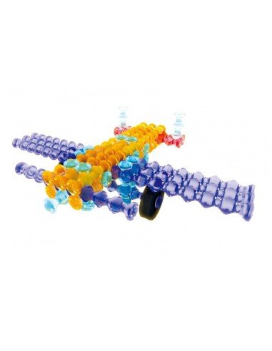 Konstruktorius Playstix Transparent 105 det., 4m.+