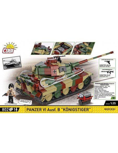 Kontruktorius 802 det., PANZER VI AUSF.B KONIGST