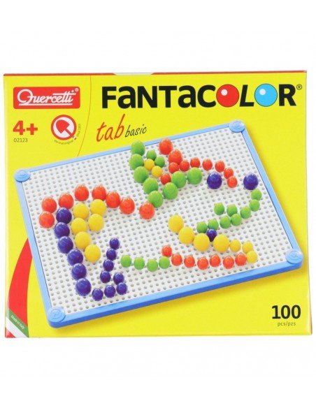 Mozaika FANTA COLOR, 100 det.( 10mm, 15mm ) 4m.+, 22.5x17.3cm