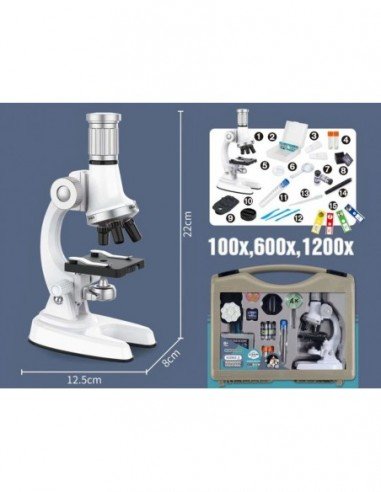 Mikroskopas 100x, 600x. 1200x lagamine...
