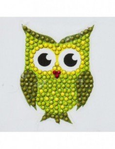 Rinkinys CRYSTAL ART Pelėda Motif Kit , 8m.+, formatas 9x9cm