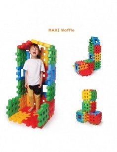Konstruktorius MAX WAFFLE [32,5 x 32,5 x 4.5 cm] 24 det.