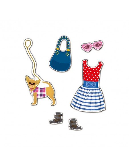 Knygutė su lipdukais, 300vnt., FASHION STICKER BOOK, Galt