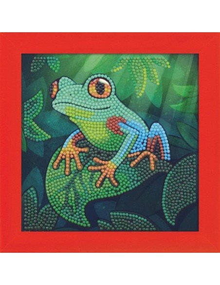 Rinkinys CRYSTAL ART Varlė, 6m.+ su rėmeliu 20x20cm