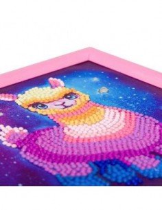Rinkinys CRYSTAL ART Alpaka, 6m.+ su rėmeliu 20x20cm 2