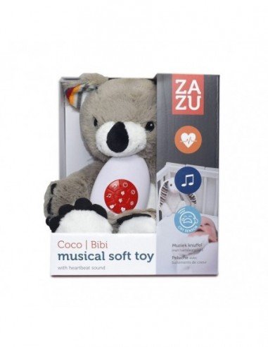 Žaislas kūdikiu COCO Koala su garsais, 0 mėn.+