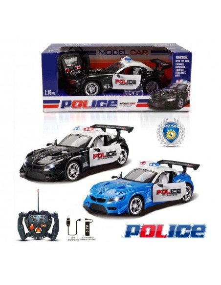 Radio valdoma mašina POLICE RIGHHTEOUS 25 cm, USB