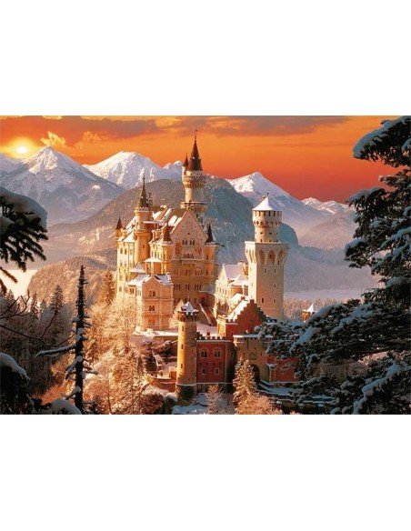 Dėlionė PUZZLES 3000 det., Neuschwanstein
