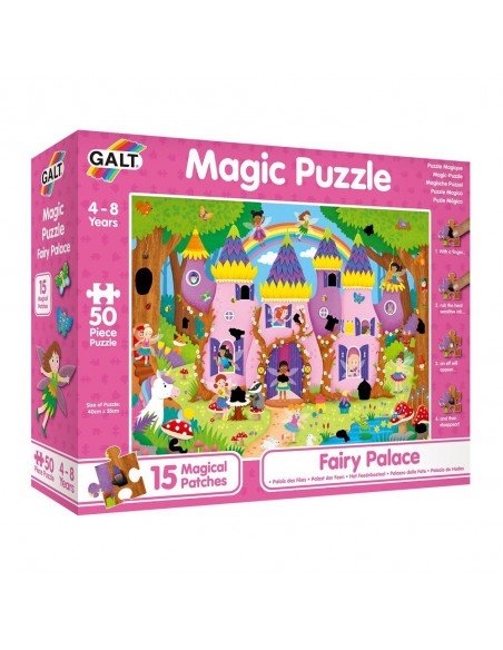 Dėlionė MAGIC FAIRY PALACE, su termo efektu 50 det., Galt