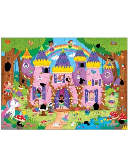 Dėlionė MAGIC FAIRY PALACE, su termo efektu 50 det., Galt