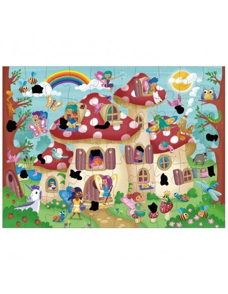 Dėlionė MAGIC FAIRY PALACE, su termo efektu 50 det., Galt