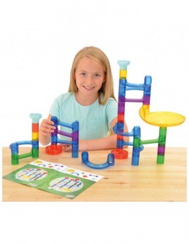 Konstruktorius GLOW MARBLE RUN, 35 det., 4m.+,...
