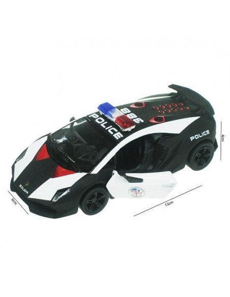 Mašina metalinė LAMBORGHINI SESTO POLICE, 1/36, 13cm