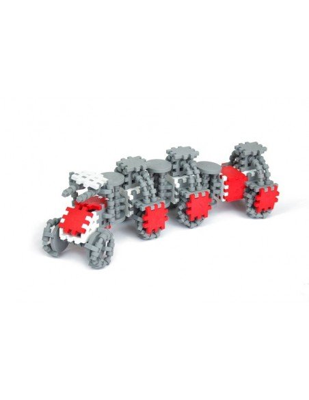Konstruktorius MINI WAFFLE įvairių formų 500 det.,plast. dėž.