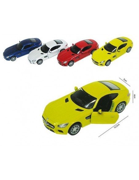 Mašina metalinė MERCEDES BENZ AMG GT, 1/36, 13cm