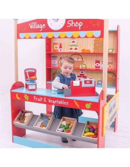 Rinkinys Supermarketas Village Shop, 150x120x50xcm