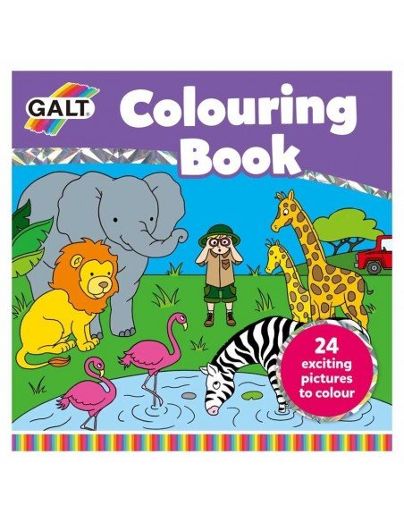 Knygutė spalvinimui, 24 lap., COLOURING BOOK, 5m.+, Galt