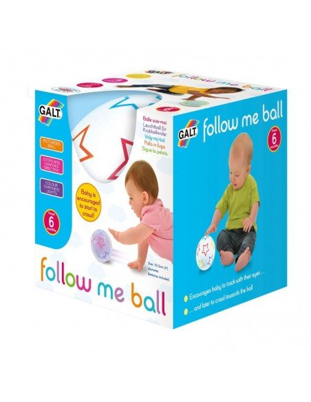 Kamuolys kūdikiui FOLLOW ME BALL, 6 mėn.+, Galt