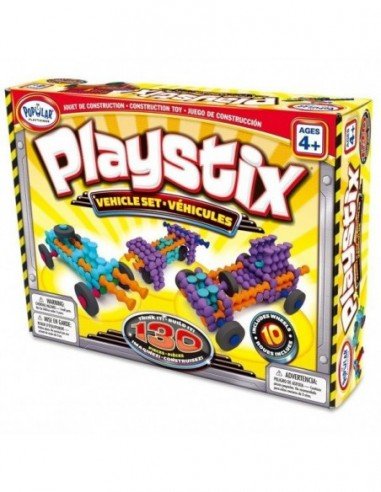 Konstruktorius  Playstix Vehicles 130 det., 4m.+