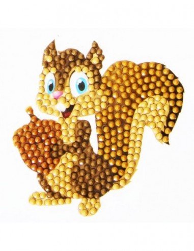 Rinkinys CRYSTAL ART Voveraitė Motif Kit ,...