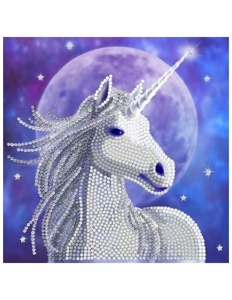Rinkinys CRYSTAL ART Vienaragis Starlight, 8m.+, formatas 18x18cm