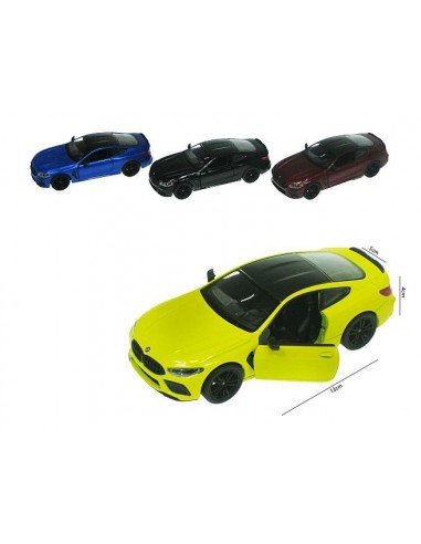 Mašina metalinė BMW M8 COMPETITION COUPE, 1/38,...