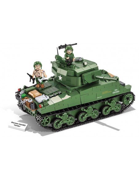 Kontruktorius 720 det. M4A3E2 SHERMAN , 45x30x6cm, 11m.+