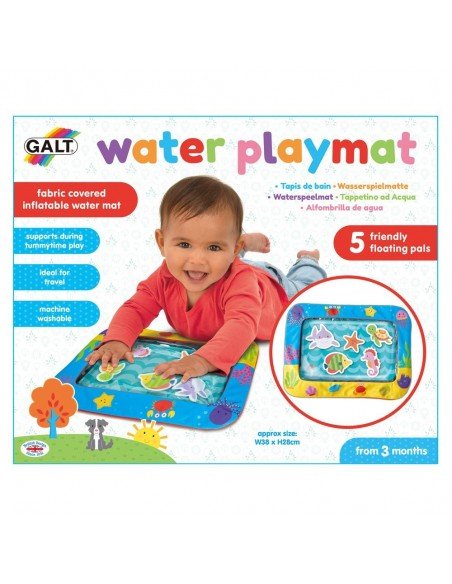 Minkštas kilimėlis 38x28cm WATER PLAYMAT, 3 mėn.+, Galt