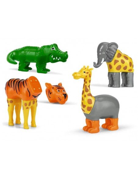 Magnetinis konstruktorius Mix or Match Animals, 2m.+