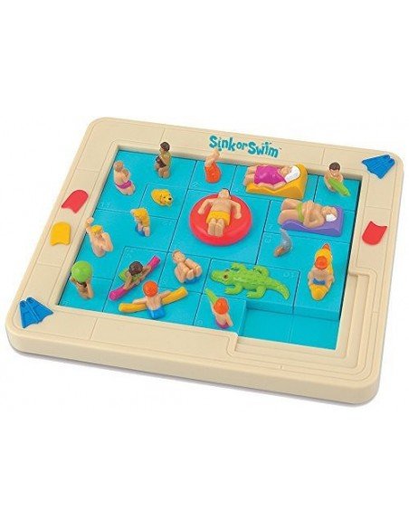 Žaidimas-galvosukis Sink or Swim, 50 užduotėlių nuo paprastos iki labai sudėtingos, 8m.+