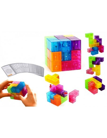 Galvosukis magnetinis 7 det. (~6cmx4cm) + 108 kortų su užduotėlimis