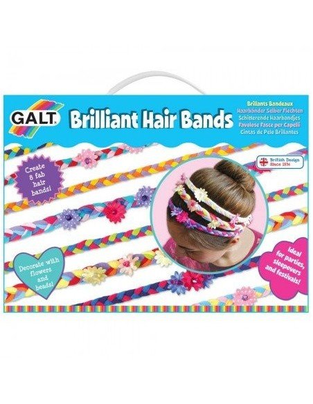 Rinkinys BRILLIANT HAIR BANDS, Galt