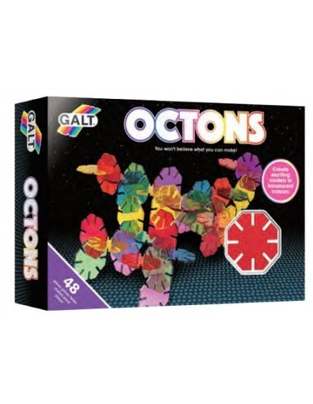 Konstruktorius OCTONS, 48d. (6 spalvų), 4m.+, GALT