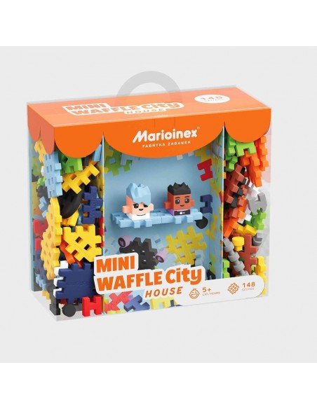 Konstruktorius MINI WAFFLE Namas 148 det., 5m.+