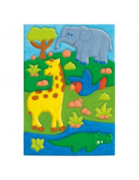 Piešimo rinkinys 3D PAINT-IT SAFARI, 6m.+, Galt
