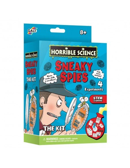 Jaunojo mokslininko rinkinys SNEAKY SPIES (LT,EN), 6m.+ Galt
