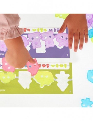 Rinkinys TRANSLUCENT ACTIVITY FIGURES, 46 det,...