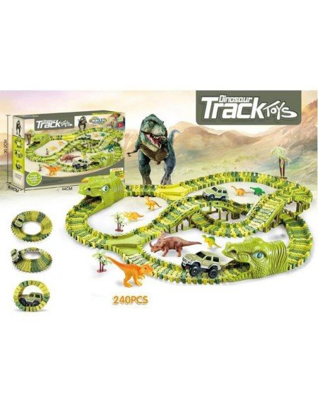 Konstruktorius MEGA trekas DINO PARK 240 det., 44x30cm