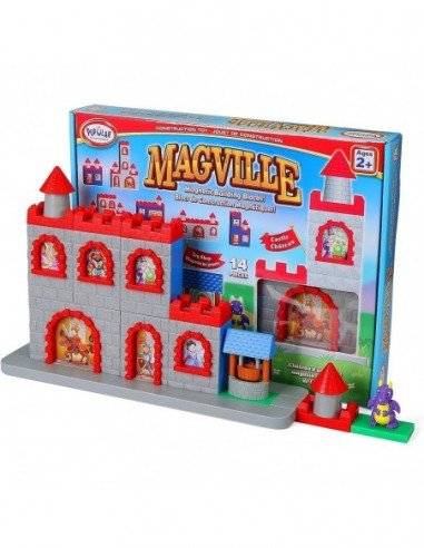 Magnetinis konstruktorius Magville Pilis, 14...