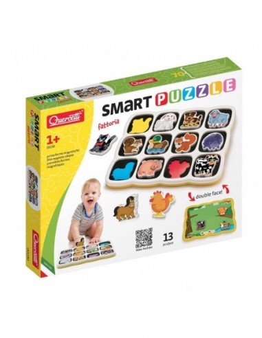 Žaidimas-dėlionė magnetinė dvipusė SMART...
