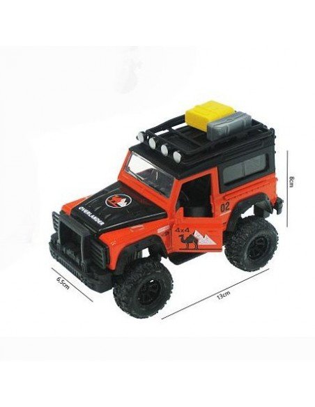 Mašina metalinė visureigis OVERLANDER 13cm su šviesa ir garsais