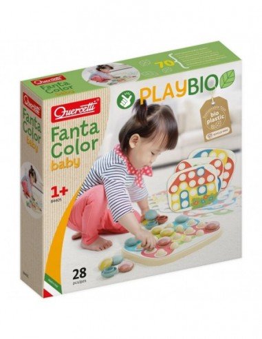 Mozaika Fantacolor Baby Play Bio, 28det.,1m.+