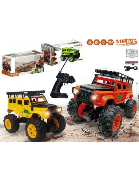 Radio valdomas visureigis OFF ROAD, 23cm su akum.