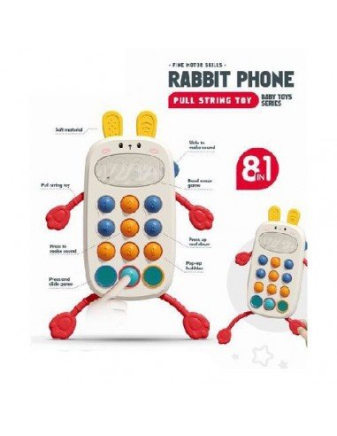 Telefonas-kramtukas manipuliacinis su garsais 8...