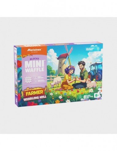 Konstruktoris MINI WAFFLE WHIRLING MILL, 100...
